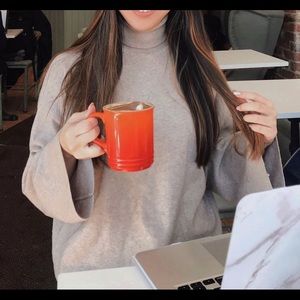 M BOUTIQUE SEVEN SISTER BEIGE TURTLENECK